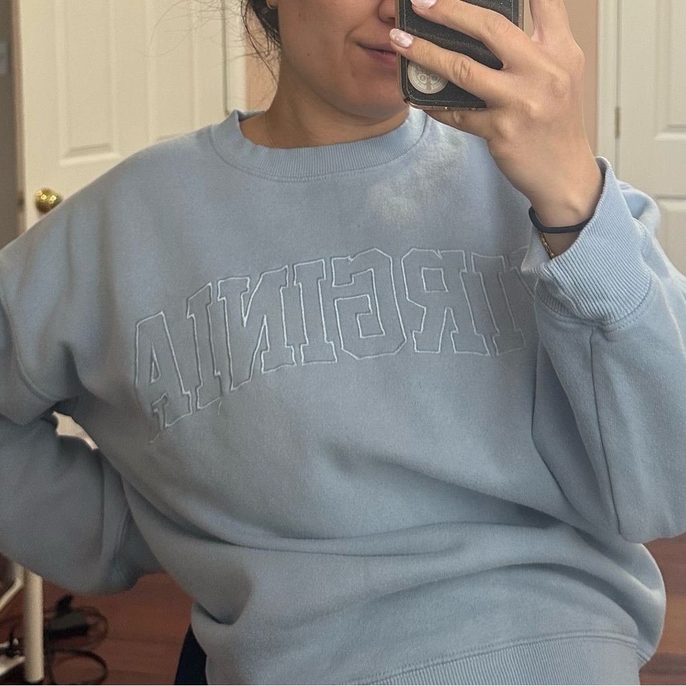 Baby Blue Virginia Sweatshirt